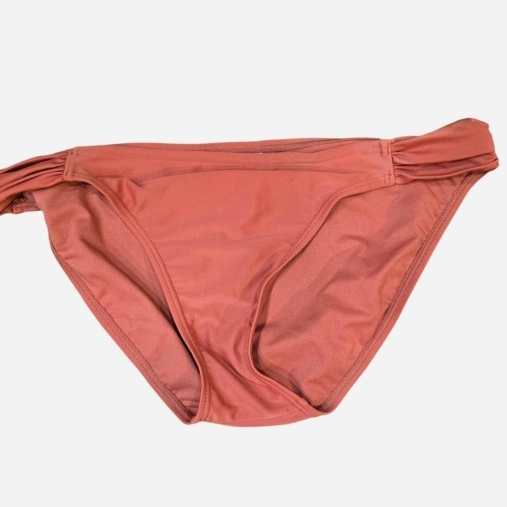 juniors burnt orange high‎ waisted bikini bottoms nwot